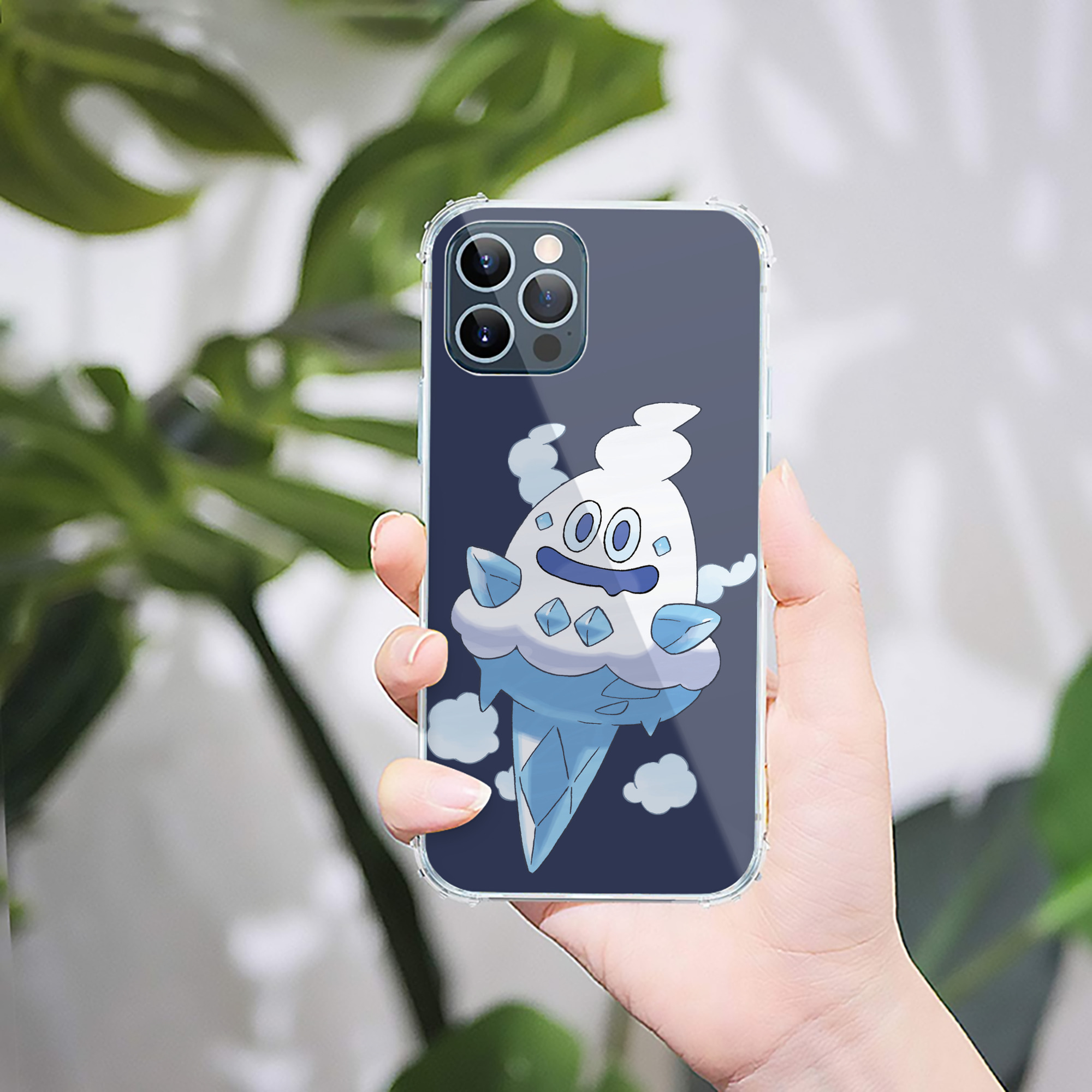 （画像用） ポケットモンスター Pokémon 【iPhone 12シリーズ対応】透明スマホケース（クリアソフトケース）